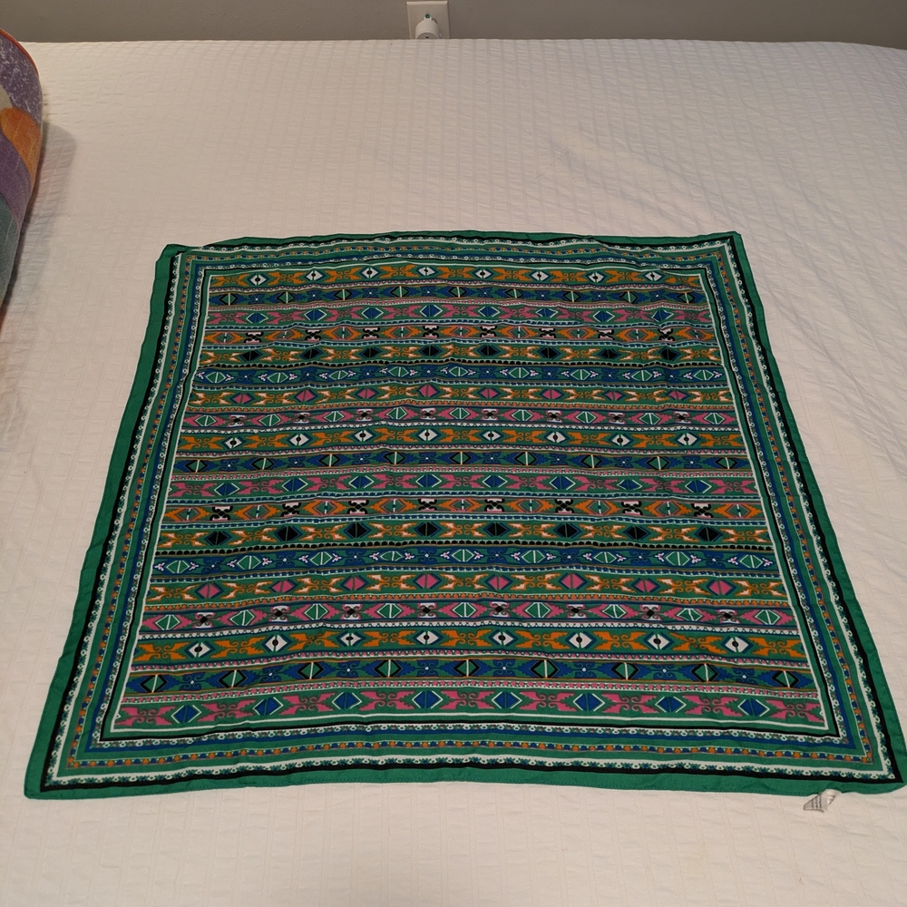 Vintage 90s Southwestern Pattern Scarf